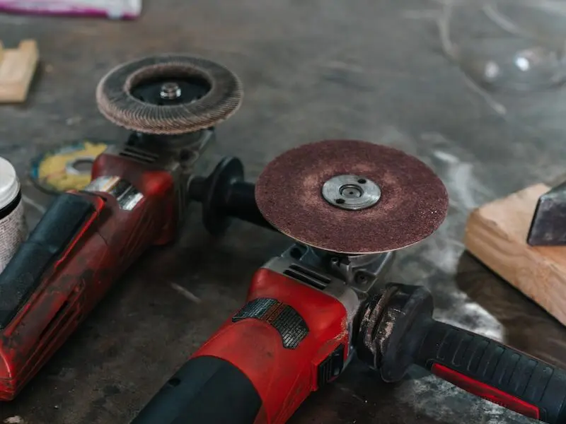 a table topped with different types of tools